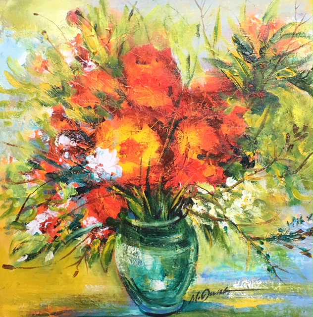 Tranh Sơn Dầu Hoa